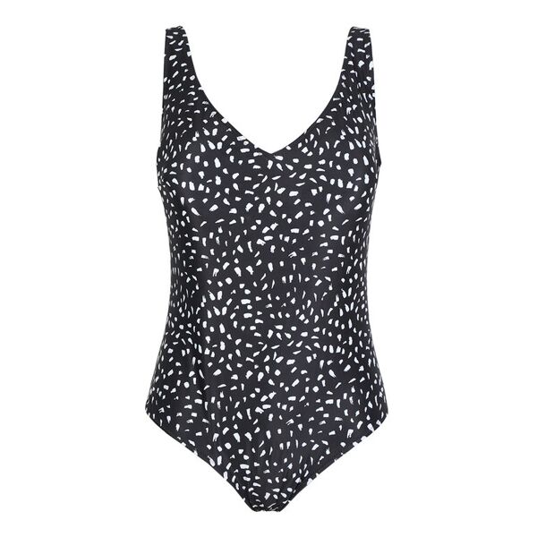 moorea beach costume intero donna con stampa taglie forti costumi interi donna nero taglia 48