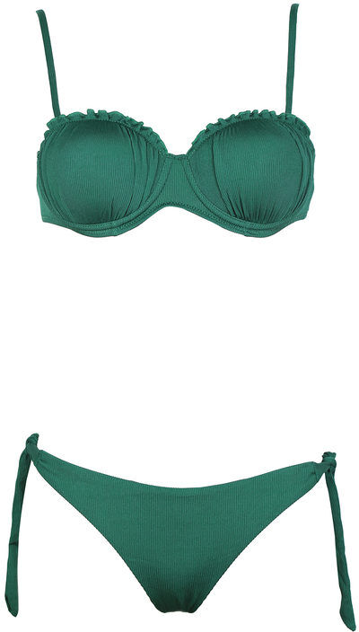 sweet costume bikini donna bikini donna verde taglia 48