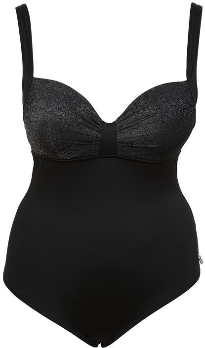 bellissima costume da bagno intero donna imbottito taglie forti costumi interi donna nero taglia 54