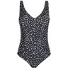 moorea beach Costume intero donna con stampa taglie forti Costumi Interi donna Nero taglia 52