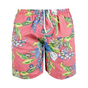 By Aless Bermuda da mare floreali Bermuda Mare uomo Rosa taglia XL