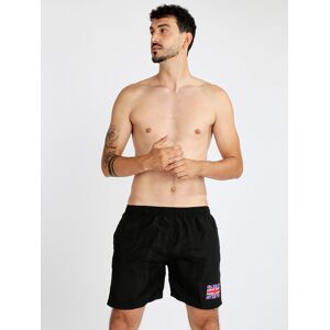 Sun & Beach Boxer da mare uomo Bermuda Mare uomo Nero taglia M