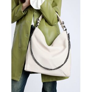 Solada Borsa a spalla con catena Borse a Spalla donna Beige taglia Unica