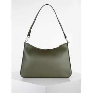 Solada Borsa baguette rigida in vera pelle Borse in pelle donna Verde taglia Unica