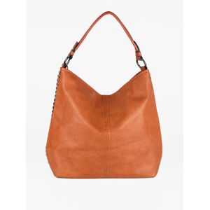 Solada Borsa donna con borchie modello hobo Borse a Spalla donna Marrone taglia Unica