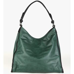 Solada Borsa donna modello hobo Borse a Spalla donna Verde taglia Unica