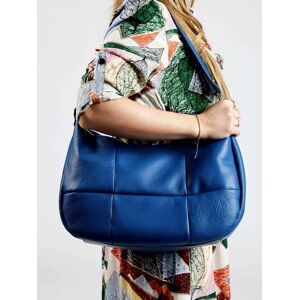 Solada Borsa in pelle a spalla Borse in pelle donna Blu taglia Unica