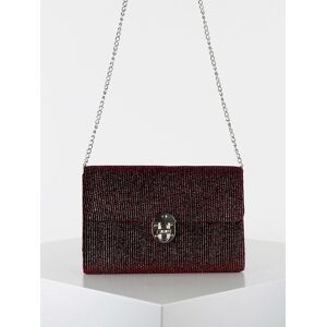 Solada Pochette con brillantini Pochette donna Rosso taglia Unica