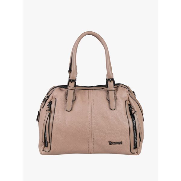 coveri borsa a bauletto da donna borse a mano donna beige taglia unica