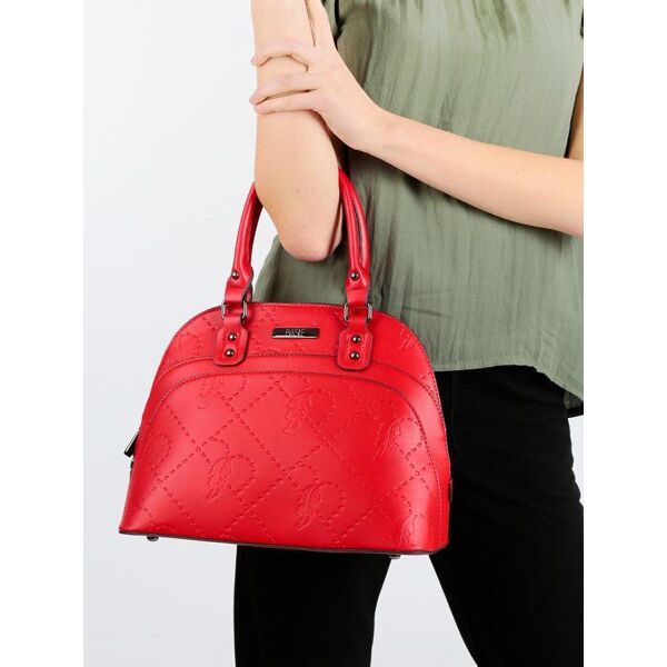 basile borsa frame in ecopelle borse a mano donna rosso taglia unica