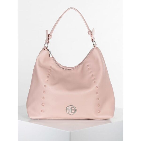 renato balestra borsa hobo con borchie borse a spalla donna rosa taglia unica