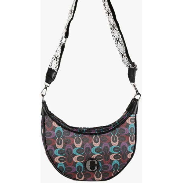 charro borsetta hobo a tracolla con stampe borse a tracolla donna multicolore taglia unica