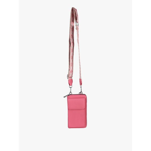 solada borsetta portafoglio e portacellulare con tracolla borse a tracolla donna rosa taglia unica