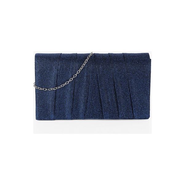 solada pochette donna rettangolare con tracolla pochette donna blu taglia unica