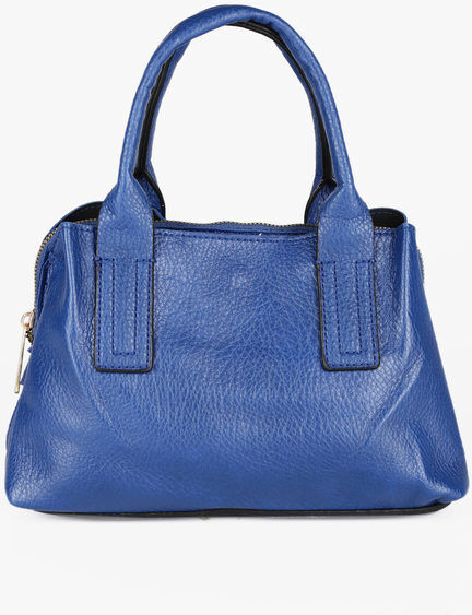 andrea massi borsa donna a bauletto borse a mano donna blu taglia unica