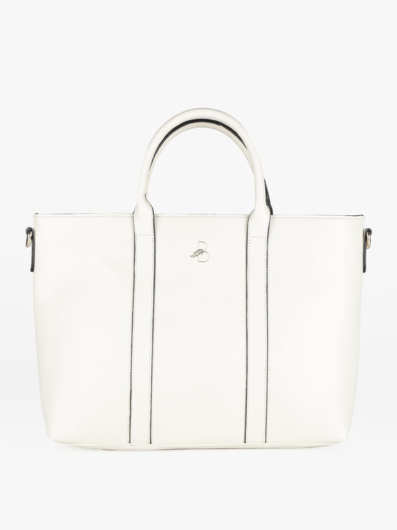 basile borsa donna modello tote borse a mano donna bianco taglia unica