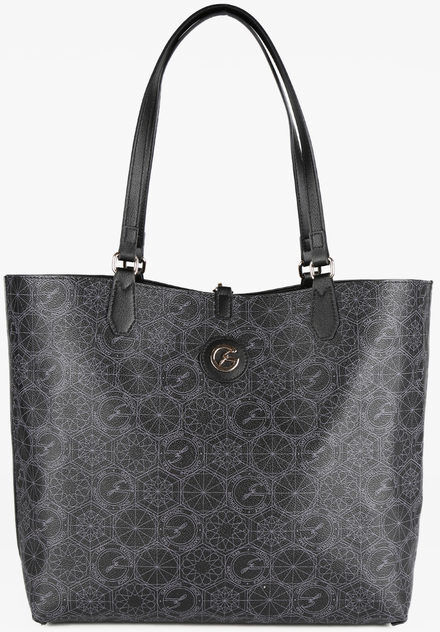 gattinoni borsa tote reversibile con pochette borse a spalla donna nero taglia unica