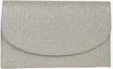 solada pochette rigida glitter pochette donna beige taglia unica