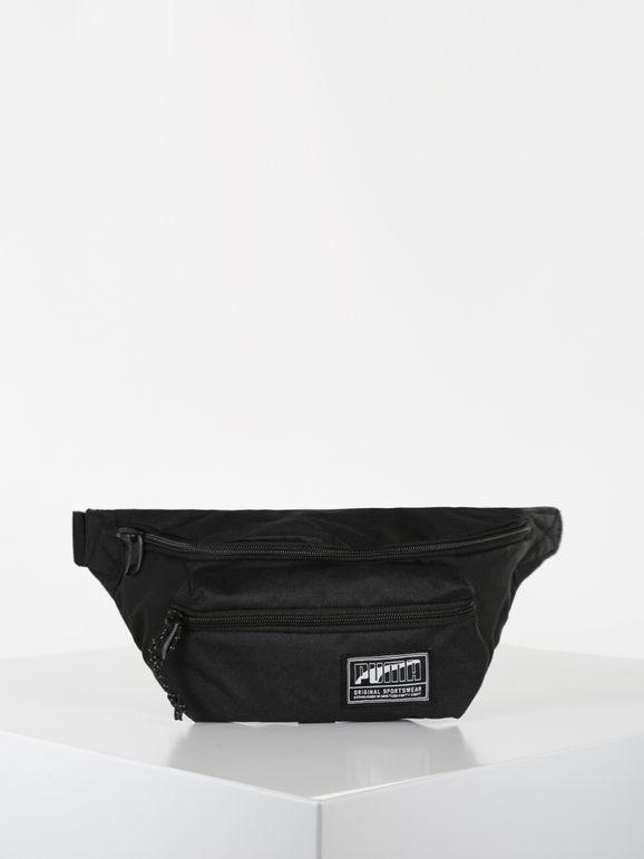 Puma ACADEMY WAIST BAG marsupio in tessuto Marsupi unisex Nero taglia Unica