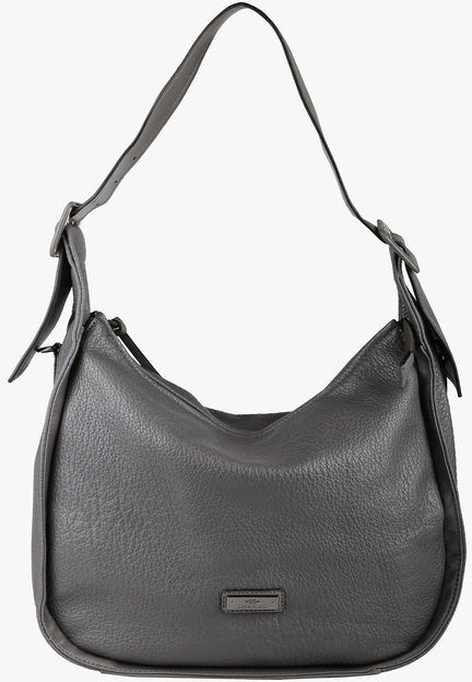 Charro Borsa donna modello hobo Borse a Spalla donna Grigio taglia Unica