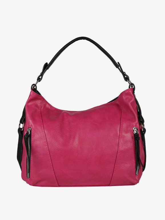 Solada Borsa hobo da donna Borse a Spalla donna Fucsia taglia Unica