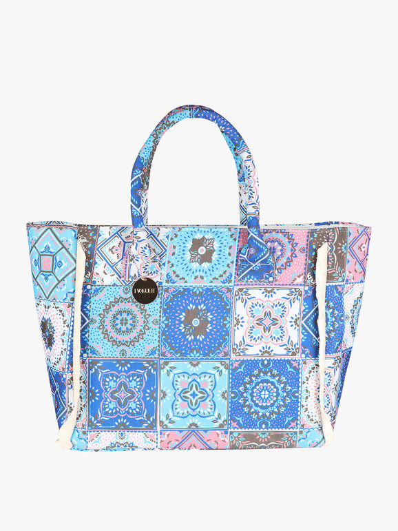 Vogue Borsa mare donna con stampe Borse Mare donna Blu taglia Unica