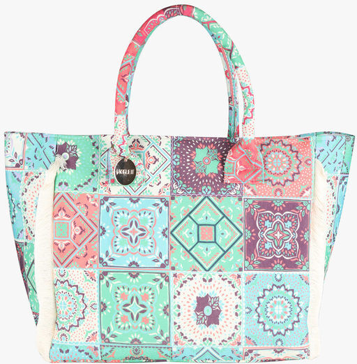 Vogue Borsa mare donna con stampe Borse Mare donna Blu taglia Unica