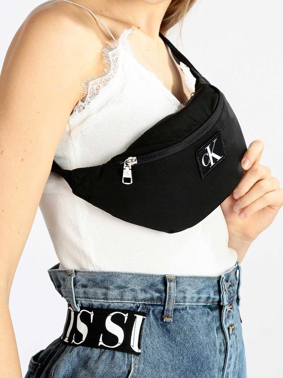 Calvin Klein CITY NYLON WAISTBAG Marsupio Marsupi unisex Nero taglia Unica