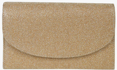 Solada Pochette rigida glitter Pochette donna Oro taglia Unica