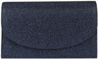 Solada Pochette rigida glitter Pochette donna Blu taglia Unica