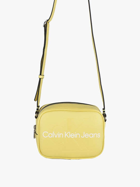 Calvin Klein SCULPTED CAMERA BAG Borsetta donna a tracolla Borse a Tracolla donna Giallo taglia Unica