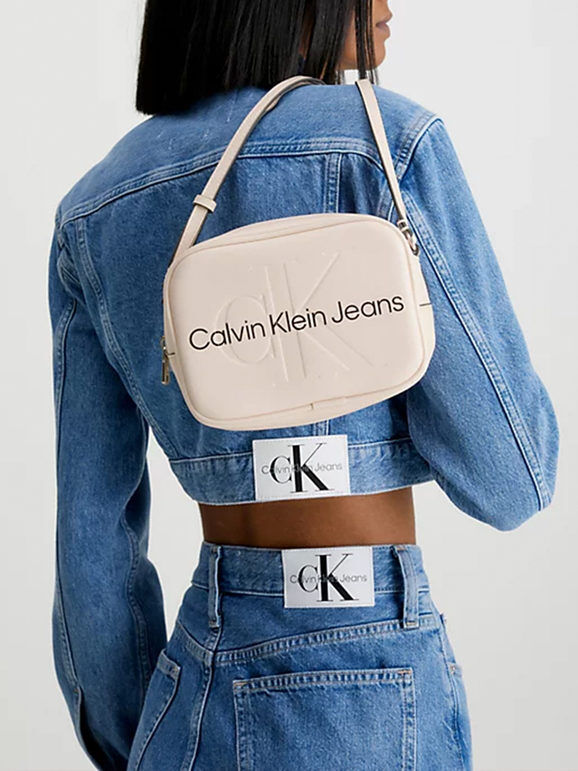 Calvin Klein SCULPTED CAMERA BAG Borsetta donna a tracolla Borse a Tracolla donna Rosa taglia Unica