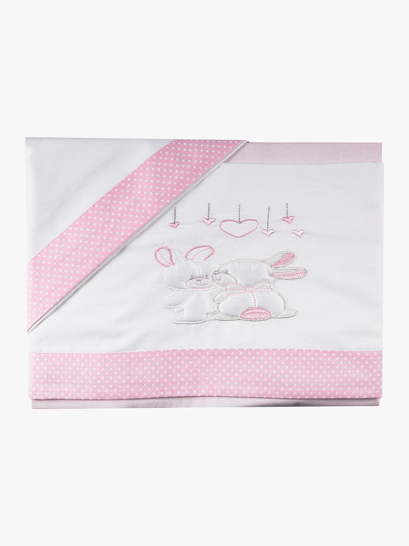 kotton completo lenzuola da lettino per neonati accessori unisex bambino rosa taglia unica