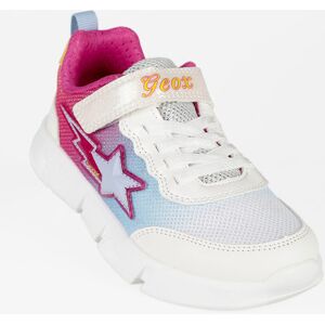 Geox J ARIL Sneakers da bambina con led Sneakers Basse bambina Bianco taglia 27