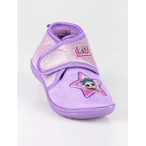 Lol Surprise! Pantofole alte da bambina con strappo Pantofole bambina Viola taglia 25