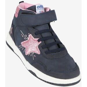 Original Marines Sneakers alte da ragazza con strappo Sneakers Alte bambina Blu taglia 32