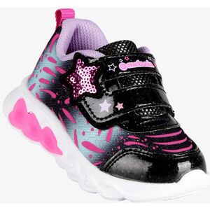 melania Sneakers da bambina con strappo e luci Sneakers Basse bambina Nero taglia 20