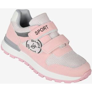 Sport Sneakers da ragazza con strappi Sneakers Basse bambina Rosa taglia 34