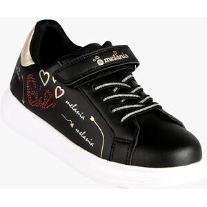 melania Sneakers da ragazza con strappo Sneakers Basse bambina Nero taglia 31