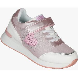 Giardino D'Oro Sneakers da ragazza con zeppa e strass Sneakers con Zeppa bambina Rosa taglia 30