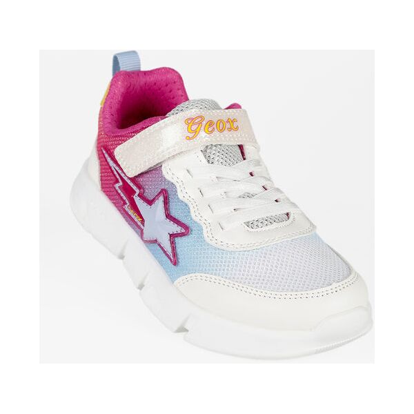 geox j aril sneakers da bambina con led sneakers basse bambina bianco taglia 29