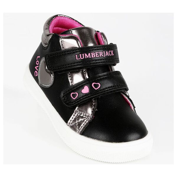 lumberjack moby sneakers bambina con strappi sneakers alte bambina nero taglia 21