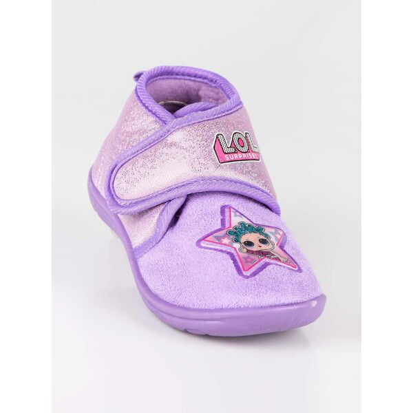 lol surprise! pantofole alte da bambina con strappo pantofole bambina viola taglia 26