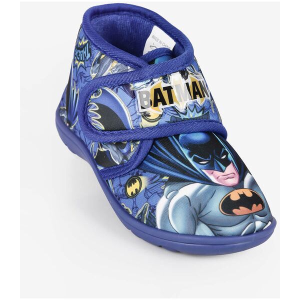 batman pantofole alte da bambino pantofole bambino blu taglia 25