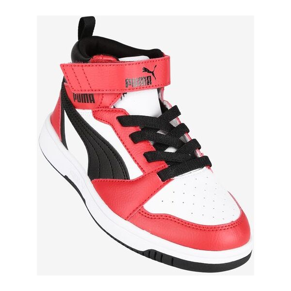 puma rebound v6 mid ac+ps sneakers alte da bambino sneakers alte bambino rosso taglia 31