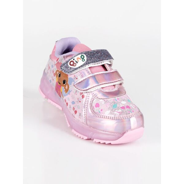 bing scarpe bimba con strappi e luci sneakers basse bambina rosa taglia 30