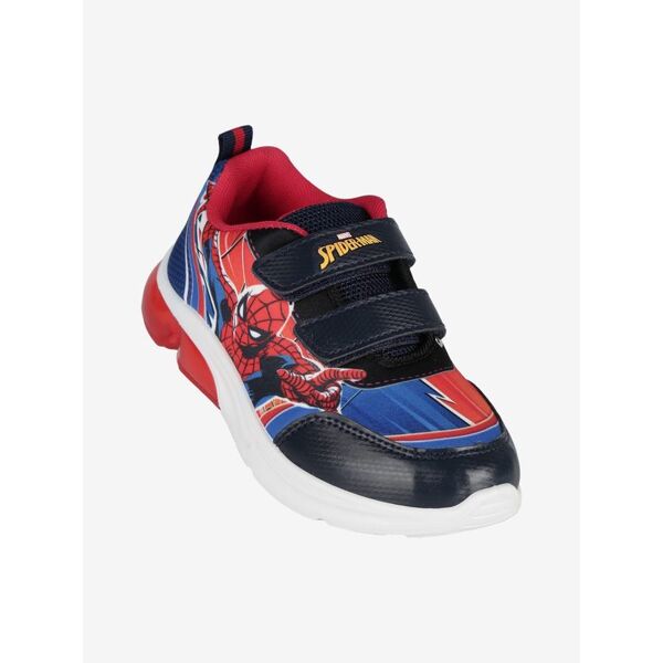 marvel scarpe da bambino con strappi e luci sneakers basse bambino blu taglia 30