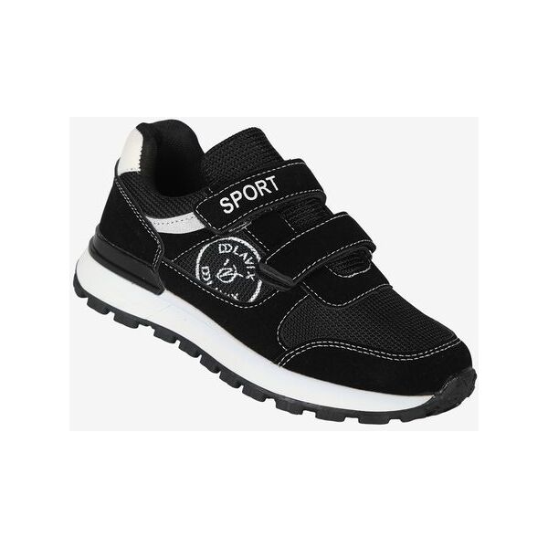 sport sneakers da bambino con strappi sneakers basse bambino nero taglia 26