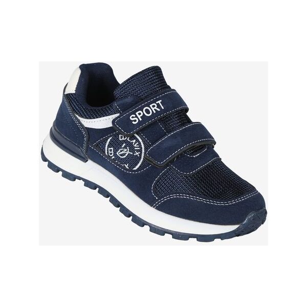 sport sneakers da bambino con strappi sneakers basse bambino blu taglia 26