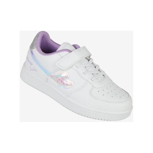 bacio & bacio sneakers da ragazza con strappo sneakers basse bambina viola taglia 33